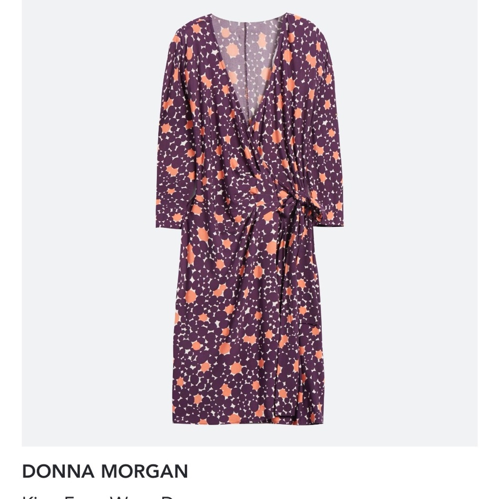 EUC Donna Morgan Wrap Dress